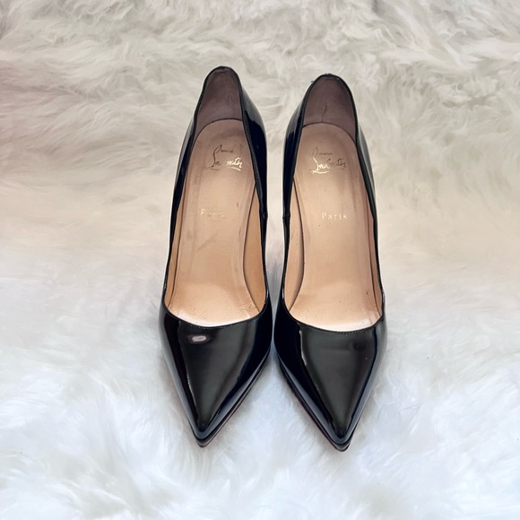 CHRISTIAN LOUBOUTIN Pigalle Plato Patent Leather Heels - Picture 2 of 7